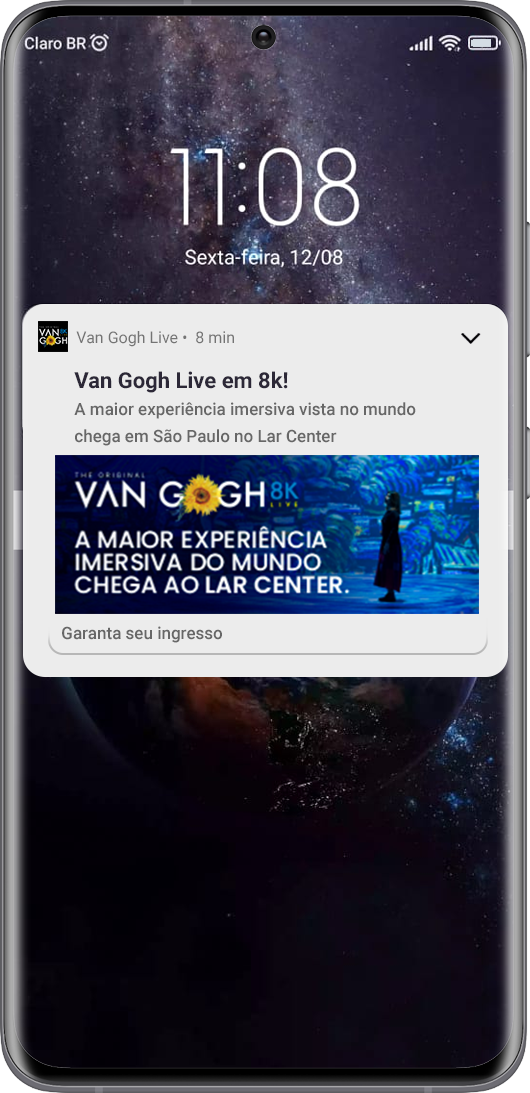 Exemplo Push 1 imagem